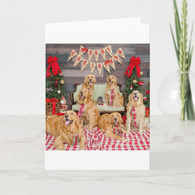 Cartão De Festividades Prada's Bunch Christmas card (Frente)