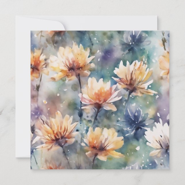 Cartão De Festividades Prado da flor (Frente)