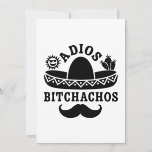 Cartão De Festividades Praias de Adiós Citação Engraçada