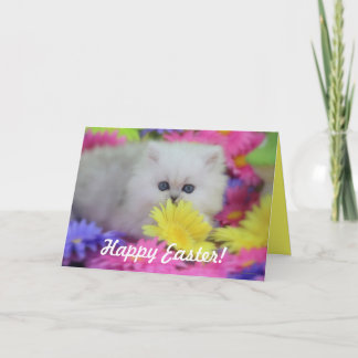 Cartão De Festividades Precious Kittens Easter Greeting Card
