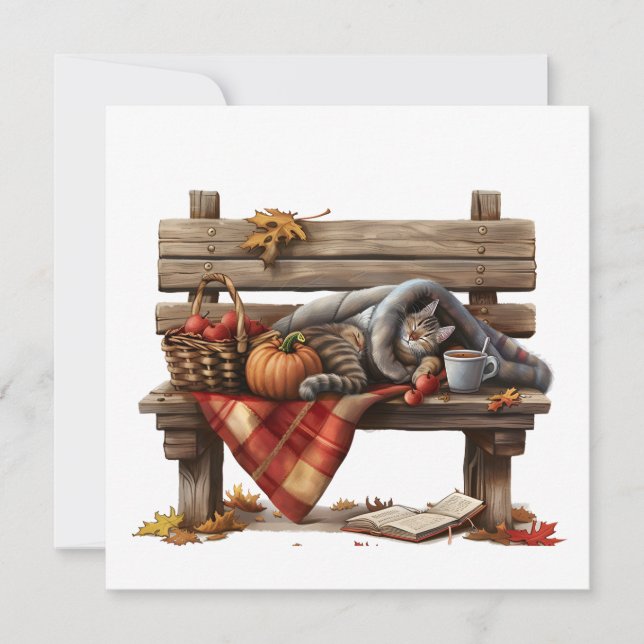 Cartão De Festividades Preparing my Halloween potion (Frente)