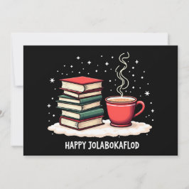 Cartão De Festividades Presente de Celebração Familiar Feliz Jolabokaflod