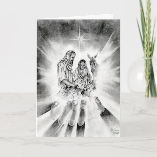 Cartão De Festividades presente de deuses (Frente)