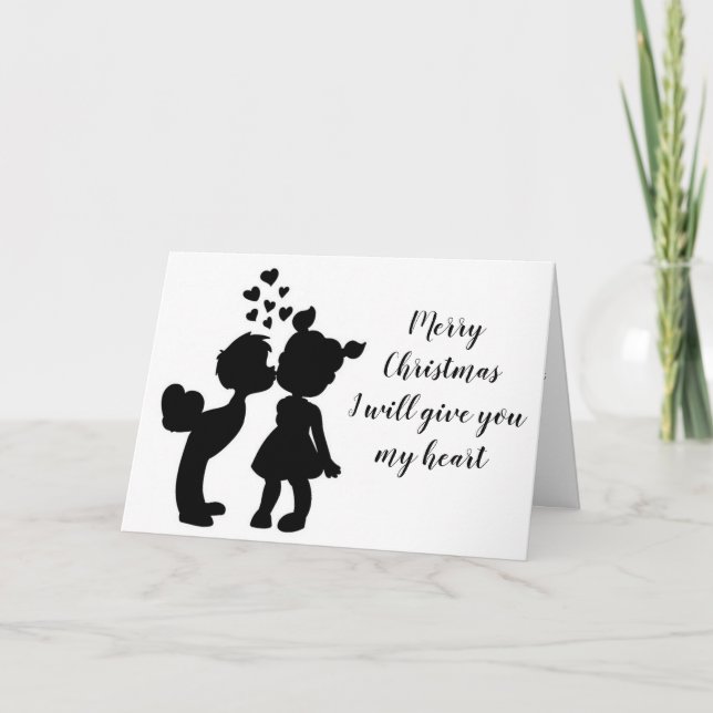 CARTÃO DE FESTIVIDADES ***PRESENTE DO PRECIOSO CHRISTMAS***...MEU AMOR!! (Frente)