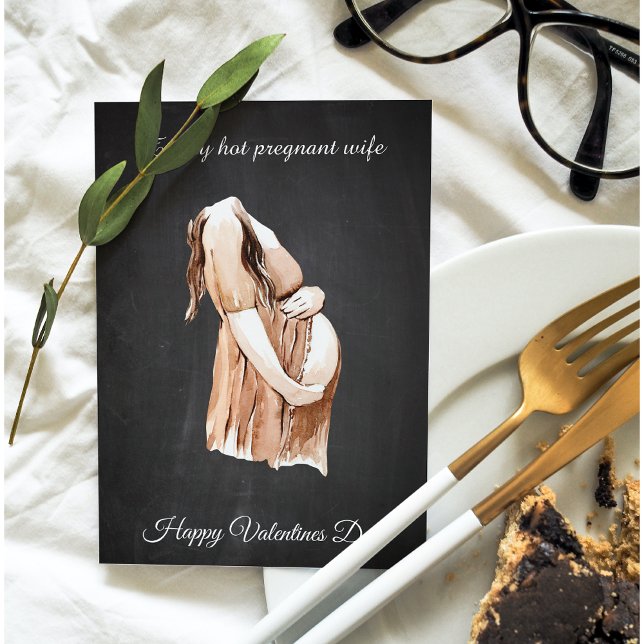 Cartão De Festividades Presente simples e feliz de Dia de os namorados gr (Criador carregado)