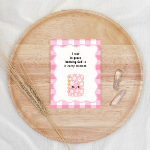 Cartão De Festividades presente um pouco engraçado de volta para o estuda