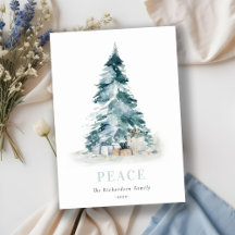Presentes da Árvore de Natal de Pinheiro de Aquare