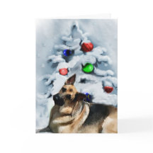 Presentes de Natal de german shepherd