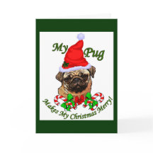 Presentes de Natal dos Pug Amantes