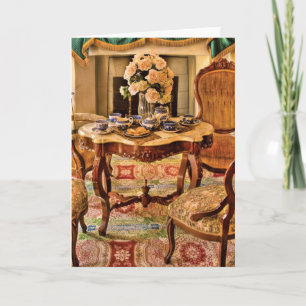 Cartão De Festividades Presidente - O Partido do Chá