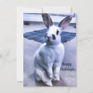 Cartão De Festividades Pretty Bunny