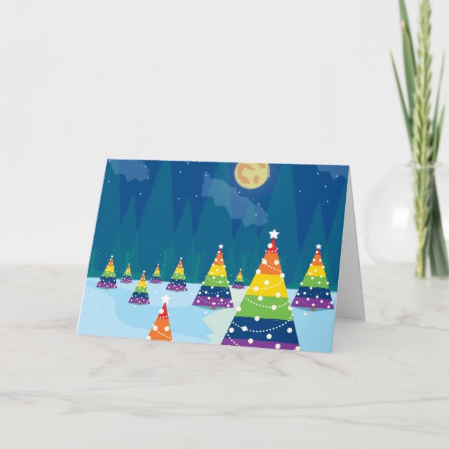 Cartão De Festividades Pride on Earth greeting card (Frente)