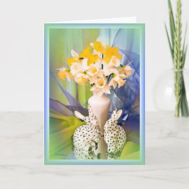 Cartão De Festividades Primavera!