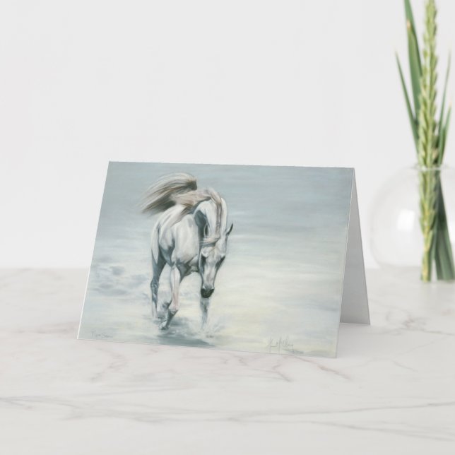 Cartão De Festividades Primeira neve (Frente)