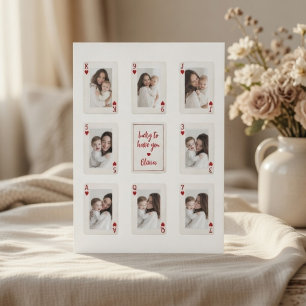 Cartão De Festividades Primeiro Dia das Mães Personalizado 2026 Foto