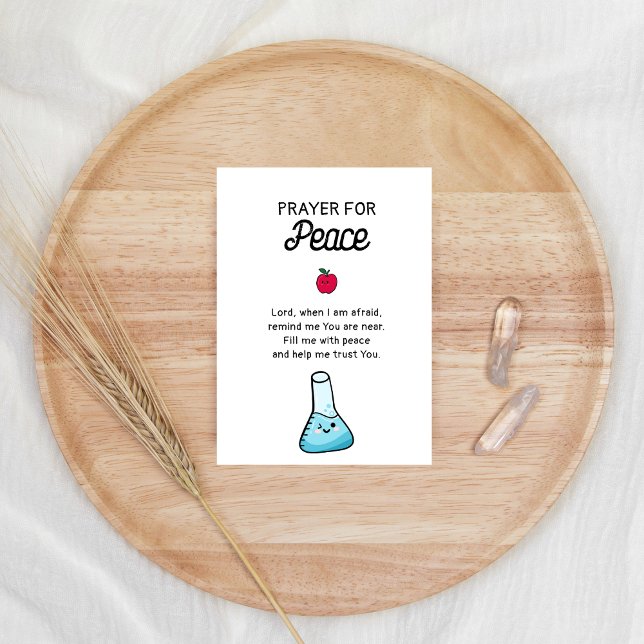 Cartão De Festividades Primeiro Dia de Oração Escolar Bênção (Criador carregado)