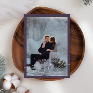 Cartão De Festividades Primeiro Natal Casado - Nova Pasta de Fotos