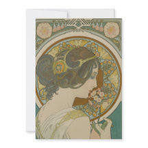 Primrose por Alphonse Mucha (1899)