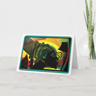 Cartão De Festividades Princesa Nórdica