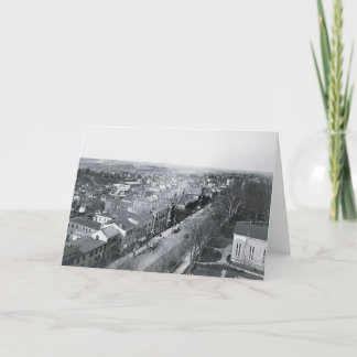 Cartão De Festividades Princeton NJ, Nova Jersey, Nassau Street Vintage