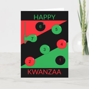Cartão De Festividades Princípios Kwanzaa