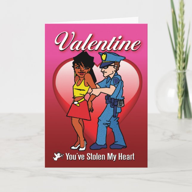 Cartão De Festividades Prison Cards - Stolen Heart (Frente)