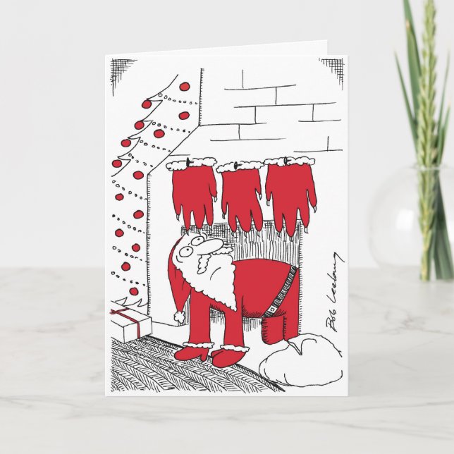 Cartão De Festividades Proporções monstruosas (Frente)