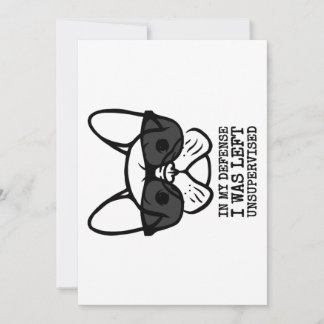 Cartão De Festividades Proprietário do Bulldog Francês Legal