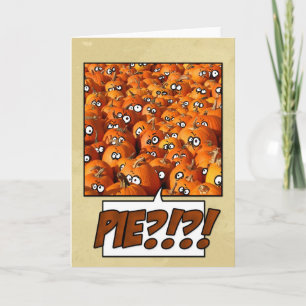 Cartão De Festividades Pumpkins