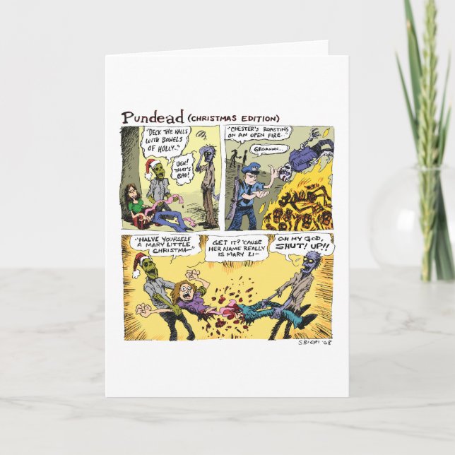 Cartão De Festividades Pundead (Frente)