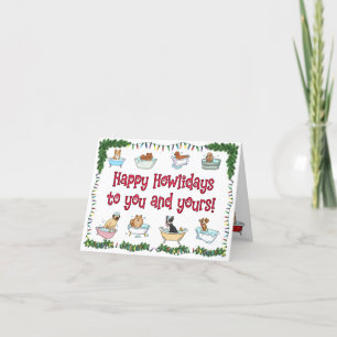 Cartão De Festividades Pup LLC do Cleanest