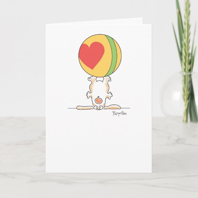 CARTÃO DE FESTIVIDADES PUPPY TRICK (Frente)