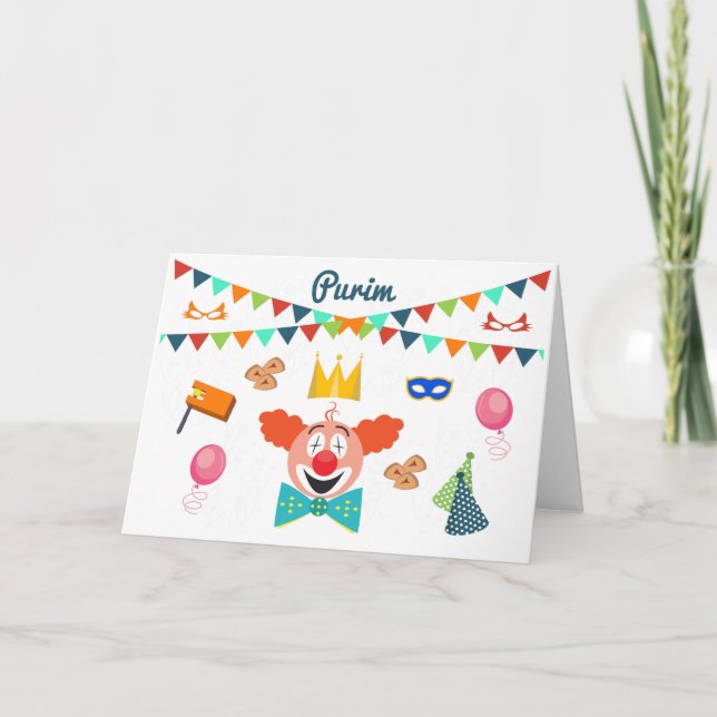 Cartão De Festividades purificação (Frente)