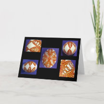 Pysanka Greeting Card - Blank Inside