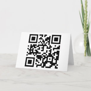 Cartão De Festividades qrGeekinLove