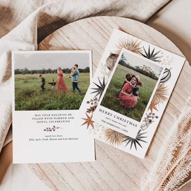 Cartão De Festividades Quadro de Fotografias do Scandi, Moderno e Russo N (Criador carregado)