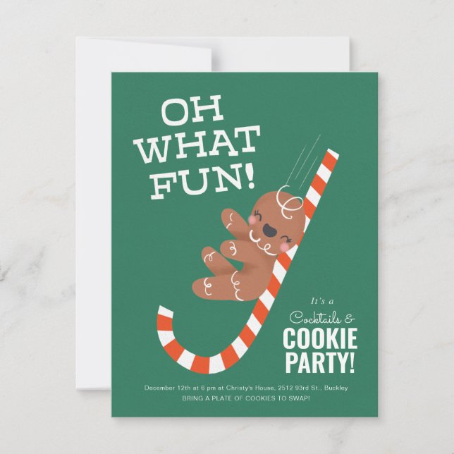 Cartão De Festividades Que Divertido! (Frente)