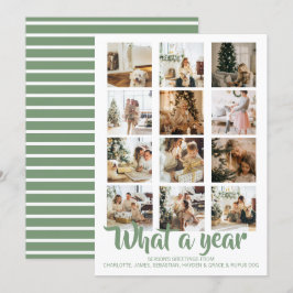 Cartão De Festividades Que Foto de Natal de Ano Personalizada