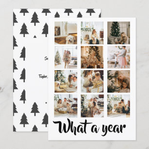 Cartão De Festividades Que Foto Divertida de Natal Personalizada