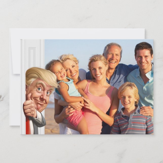 Cartão De Festividades Que PHOTOBOMB (Frente)