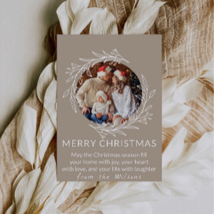 Cartão De Festividades Que Seus Dias Sejam Alegres e Radiantes