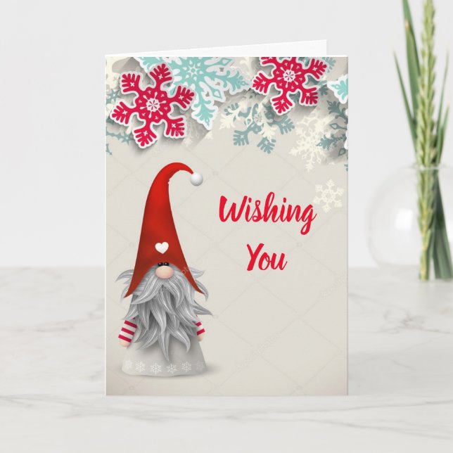 CARTÃO DE FESTIVIDADES QUEIJOS DE NATAL E FANTÁSTICOS DO NOVO ANO (Frente)