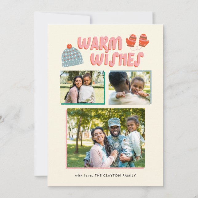 Cartão De Festividades Queijos Quentes (Frente)