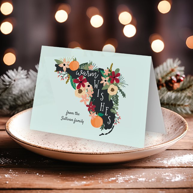 Cartão De Festividades Queijos Quentes Da Flórida (Criador carregado)