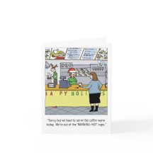 Quente Natal Férias Quentes Feriado Engraçado Cart