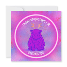 Quero um Hipopótamo no Natal - Roxo