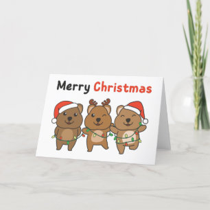 Cartão De Festividades Quokka Cóta Quokka Feliz Natal Holle