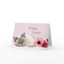 Ragdoll Easter Card