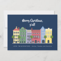 Rainbow Row Charleston Natal