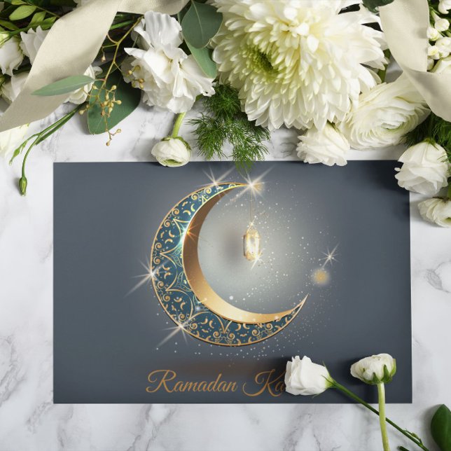 Cartão De Festividades Ramadão Kareem Ramadão Mubarak (Criador carregado)